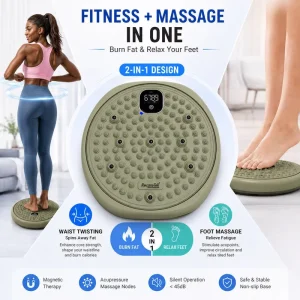 Exercise Device Fitness Accessory Exercise Equipment Light Weight Portable Home Office Foot Massage Stepping Product