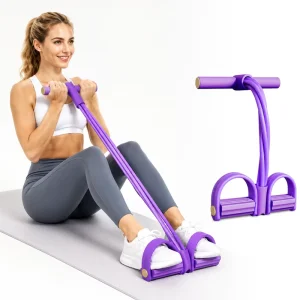 Exercise Resistance Band Set with Handles and Pedals