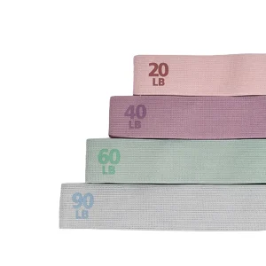 Exercise Resistance Loop Bands, Non-Slip Polyester Fabric, 13 x 2.3 Inch