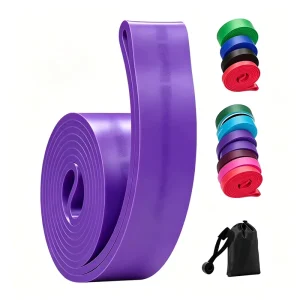 Exercise Training Fabric Long Resistance Bands High Elastic Non Slip Comfortable Lightweight OEM Customized Gym