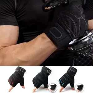 Exercise Training Gym Anti-slip Breathable Half-finger Sport Fitness Workout Weight Lifting Gloves