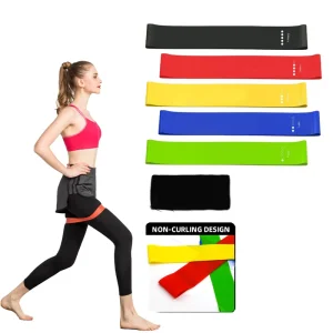 Extra-Width TPE Resistance Loop Bands Set for Thigh Exercises