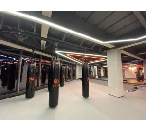 F923 Straight Boxing Bag Sliding Rail Bracket and Rail System