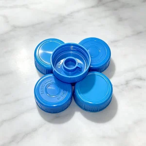 FDA Compliant PE Plastic Smart Cap 55mm 5 Gallon One Time Use Press Seal 19L 20L for Bottled Water Gallon Jug Virgin OEM Factory