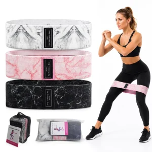 Fabric Booty Bands Set Fabric Booty Band Fabric Booty Resistance Bands Non Slip Hip Glute Bands for Legs OEM