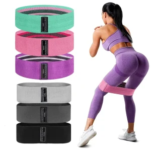 Fabric Elastic Booty Resistance Bands for Fitness Workouts