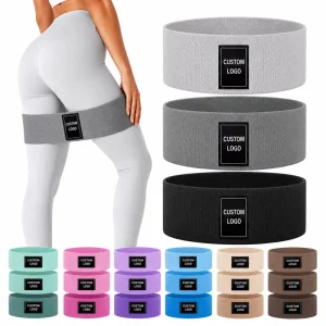 Fabric Hip Resistance Bands for Glute Workout Exercise Fitness Training