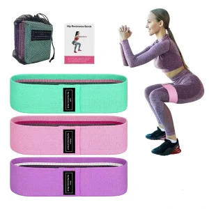 Fabric Loop Resistance Bands Gym Fitness Elastic Yoga Exercise Calisthenics Workout Resistant Band