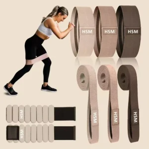 Fabric Polyester Hip Booty Circle Resistance Band