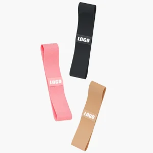 Fabric Resistance Band Exercise Set for Strength Training and Workouts