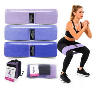 Fabric Resistance Bands Manufacturer Custom Logo Non Slip Hip Booty Glute Bands Set OEM Factory