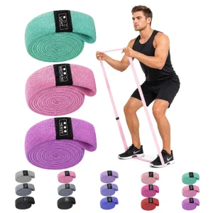 Fabric Resistance Bands Set Custom Logo Premium Non Slip Booty Bands Hip Glute OEM