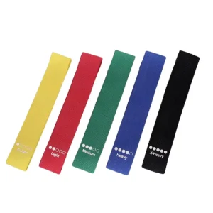 Fabric Resistance Bands Set for Working Out 5 Pack Non slip Exercise Bands for Men Women Fitness Physical Therapy
