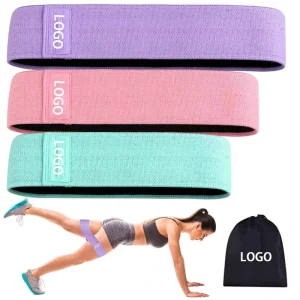 Fabric Resistance Hip Bands for Squat Booty Workout Fitness Yoga Pilates Strength Training