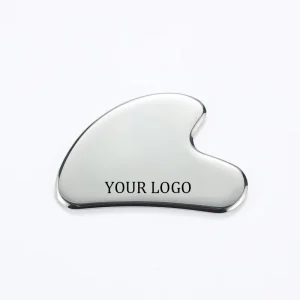 Facial Scraping Body Guasha Massage Tool Musical Function 304 Stainless Steel Face Gua Sha Board for Skin Tightening