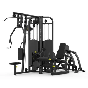 Factory 4-Person Multi-Station Gym Equipment for Strength Training and Bodybuilding