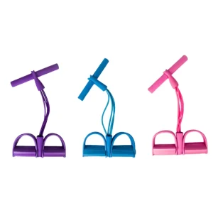 Factory 4-Tube Pedal Tension Device Multi-Function Tension Rope Leg Tension Machine for Sit-Ups and Abdominal Training