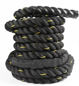 Factory 40ft x 2in Poly Dacron Polyester Heavy Battle Rope for Home Gym Workout