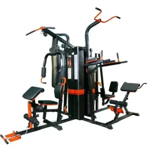 Factory 5-Station Home Gym with Bench Press