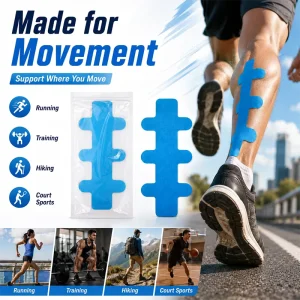 Factory Achilles Tendon Kinesiology Support Tape Hypoallergenic Breathable Training Pain Relief Sports Adhesive Jumbo