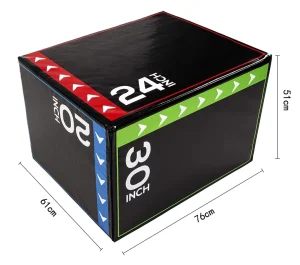Factory Adjustable 5-Level Plyometric Jump Box