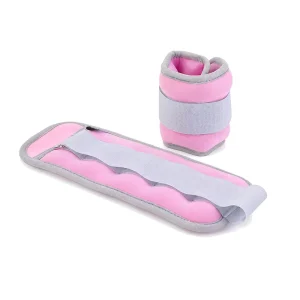 Factory Adjustable Neoprene Wrist Ankle Weights Custom Logo Iron Sand Weight Filler Velcro Strap Velvet Fabric for home Fitness