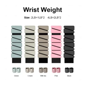 Factory Adjustable Silicone Ankle and Wrist Weight Bands
