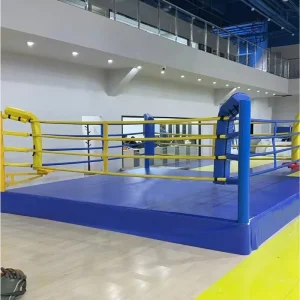 Factory Boxing Ring with Platform Floor and Steel Frame for Outdoor Boxing