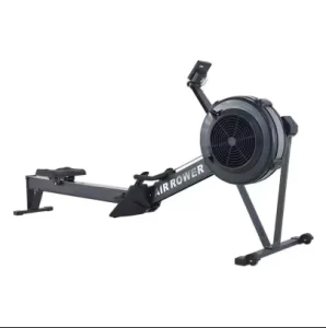 Factory Commercial Air Rower with Iron Frame, Fan Flywheel, and Monitor