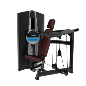Factory Commercial Gym Seated Strength Training Machine with Pin-Loaded Weight Stack for Shoulder Press