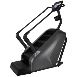 Factory Commercial Silent Electric Cardio Stair Climber Stepper Machine with Metal Construction for Home Use
