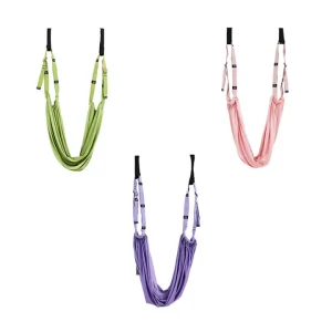 Factory Cotton Aerial Yoga Hammock Pilates Swing Gym Accessories Bulk Supply OEM Custom 150kg Load-Bearing All Seasons