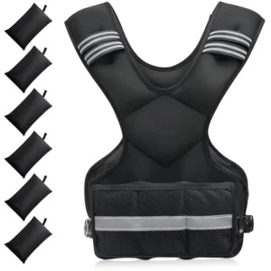 Factory Custom Adjustable Weighted Vest for Weight Training Gym Bulk Supply