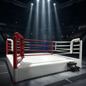 Factory Custom Boxing Ring Canvas Covers, Corner Pads and Rope Accessories