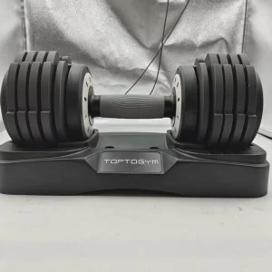 Factory Custom Fitness Steel Adjustable Dumbbells 90lb Weights System Gym Dumbell Sets Adjustable Dumbbell