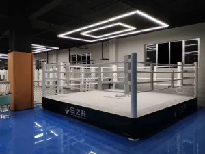Factory Custom Logo Boxing Ring MMA Elevated Boxing Ring for Export