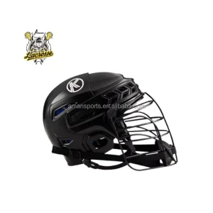Factory Custom Logo Protective Gear Ice Hockey Helmet and Lacrosse Training Equipment