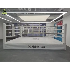 Factory Custom MMA Cage and Boxing Ring for Muay Thai Training Structural Steel Customizable Size