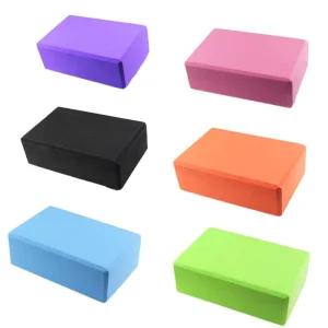 Factory Customized High Density EVA Yoga Block Eco friendly Comfortable Stable Organic Colors Customized Yoga Block