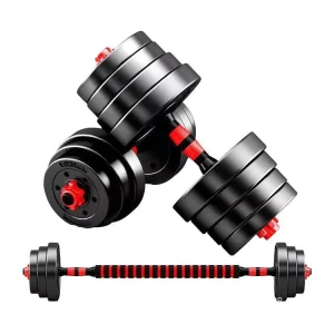Factory Customized Logo Adjustable Dumbbell Set 10kg 20kg 24kg 30kg 40kg for Home Gym Use