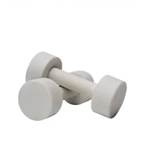 Factory Customized Natural Marble Gym Dumbbells