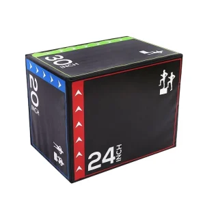 Factory Customized PU+EPE 3 in 1 Soft Plyometric Jump Box