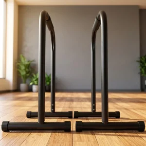 Factory Dip Bar Station Heavy-Duty Steel Parallel Bars Home Gym Push-Up Strength Training Equipment