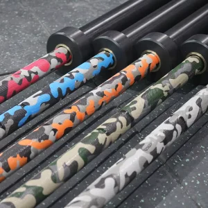 Factory Direct 15kg 20kg 1500lb 2000lb Camouflage Stainless Steel Power Barbell