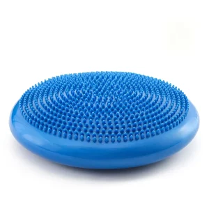 Factory Direct 33cm PVC Balance Massage Cushion with Pump for Yoga, Pilates, Fitness, and Kids Sensory Training