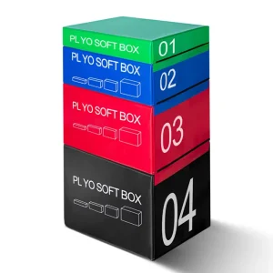 Factory Direct 4 in 1 Soft Plyometric Jump Box Set