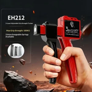 Factory Direct Adjustable 3-Speed Grip Strengthener Hand Gripper for Health Massage and Fitness