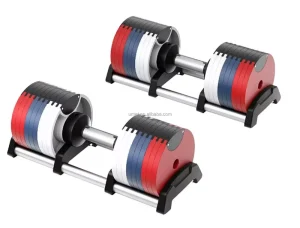 Factory Direct Adjustable Dumbbell, 36 kg, 2 kg Increments, Quick Adjust, Strength Training
