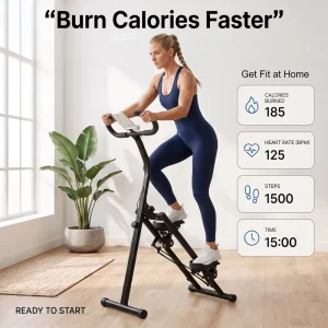 Factory Direct Adjustable-Resistance Stair Climber Home Gym Stair Stepper