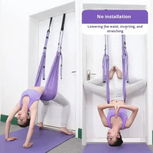 Factory Direct Aerial Yoga Rope Trainer Inversion Splits Lower Body Belt for Exercise Stretching Training Aid Tension Ropes